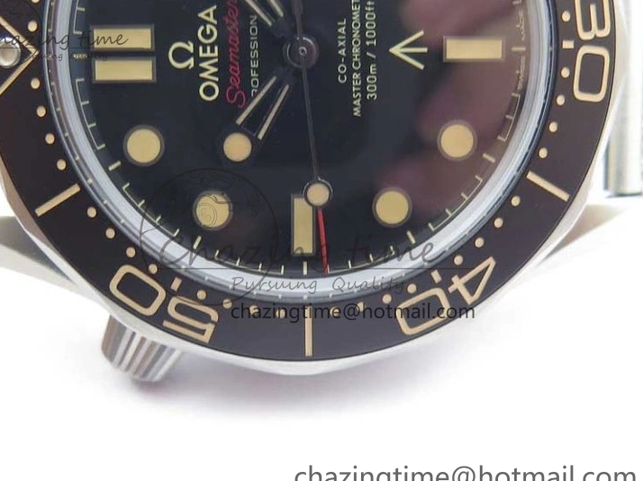 0215 Seamaster 300 “No Time to Die” Limited Edition ORF 1:1 Best Edition on SS Mesh Bracelet A8806 (Free Nato Strap) Durable 7866